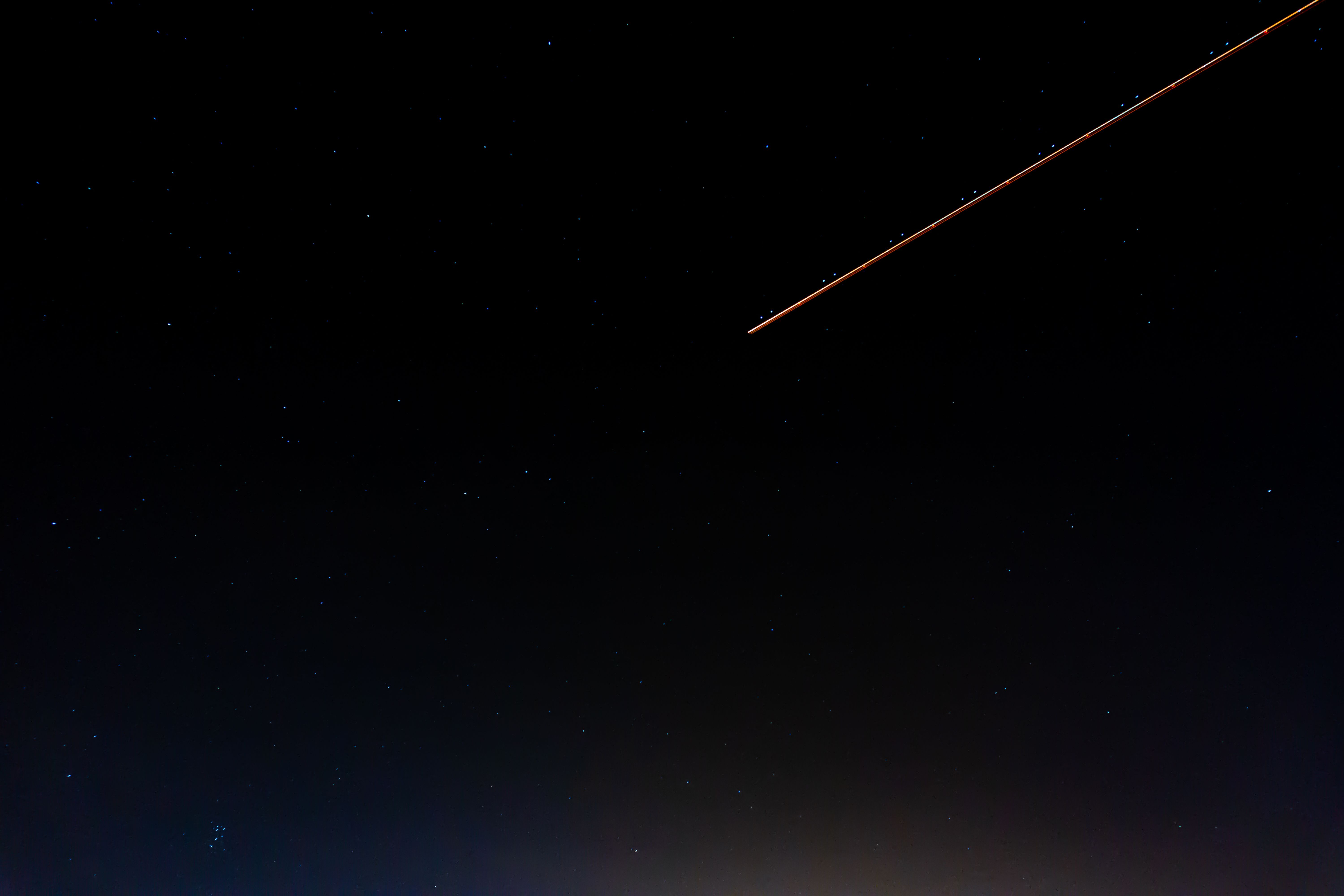 Photo of Shooting Star During Night Time · Free Stock Photo