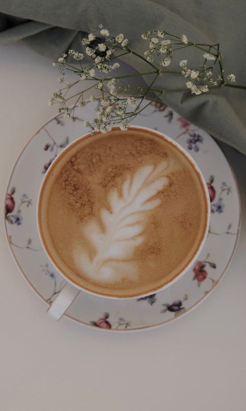 Foto profissional grátis de arte de café, bebida, café