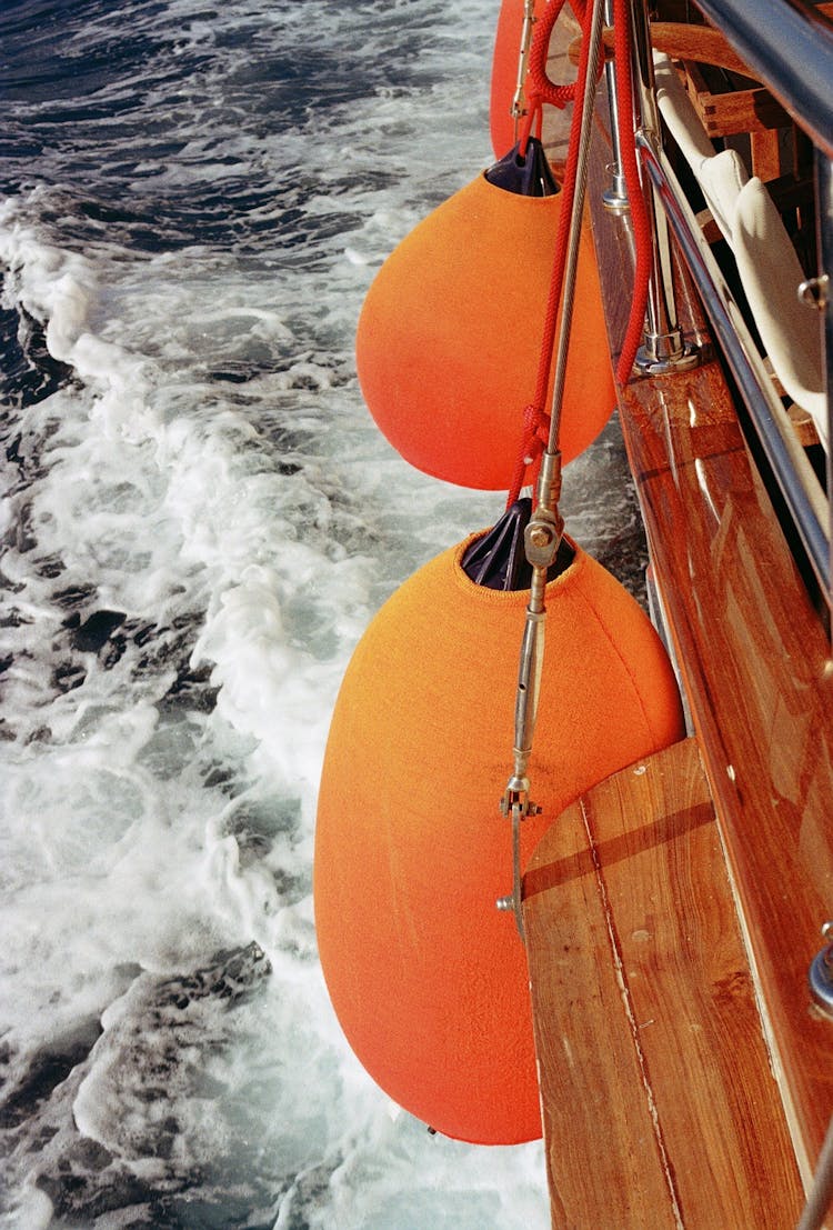 Buoys On Boat