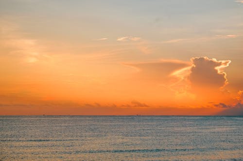 Free stock photo of cloud, dawn, orange