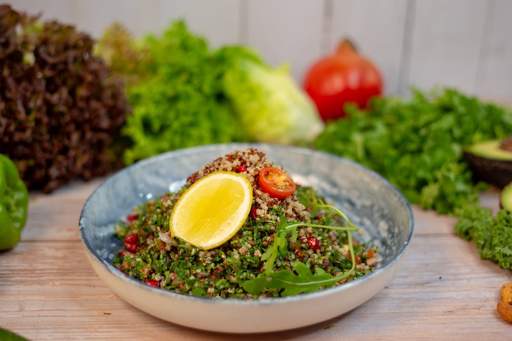 Fresh Mediterranean Quinoa Salad
