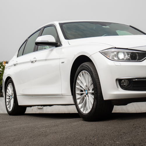 White BMW Luxury Car Photo