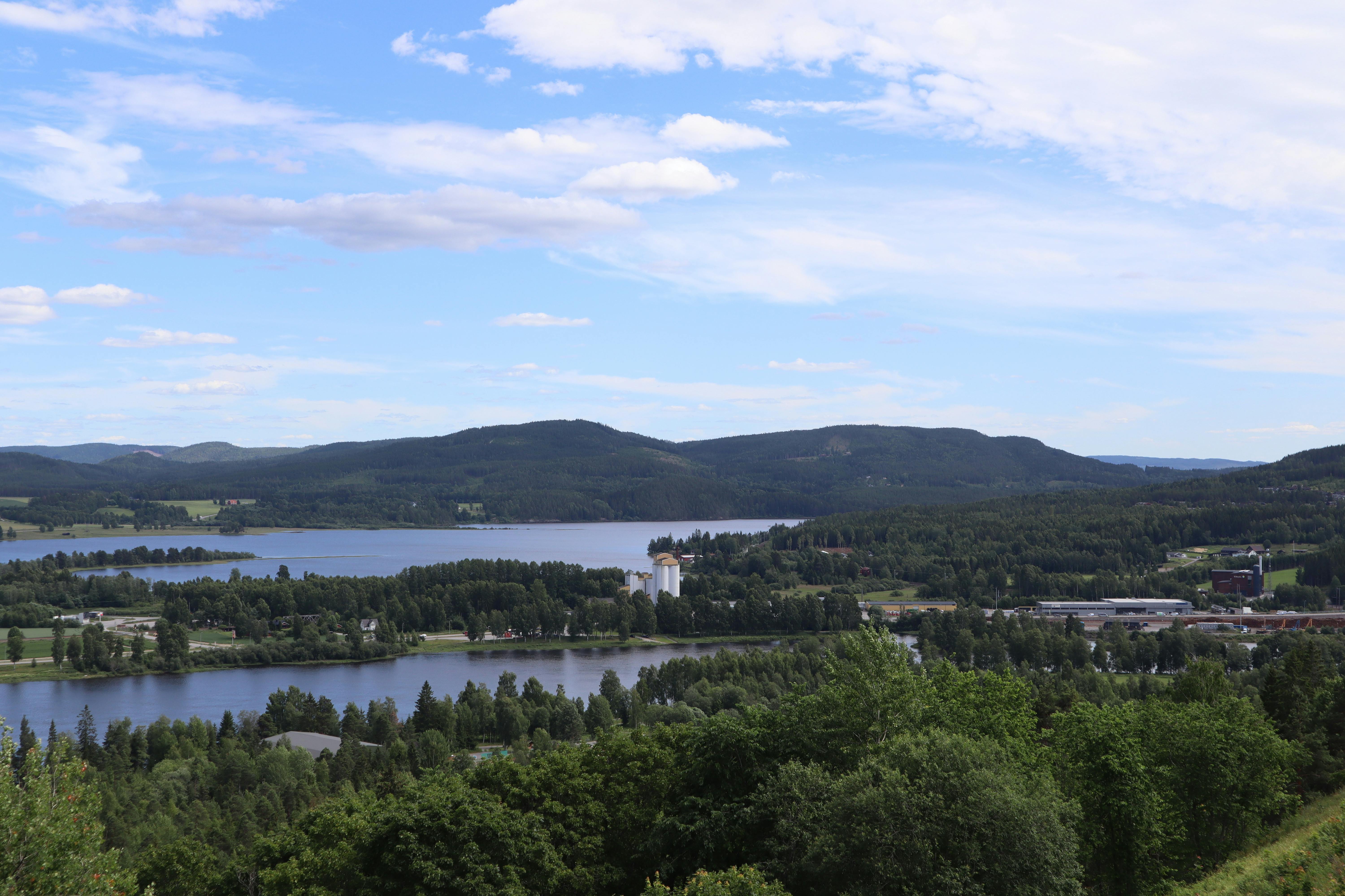 Landmarks in Central Norway