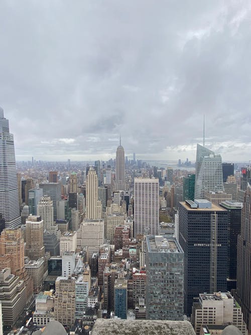 Základová fotografie zdarma na téma modrá obloha, new york, skyscapers