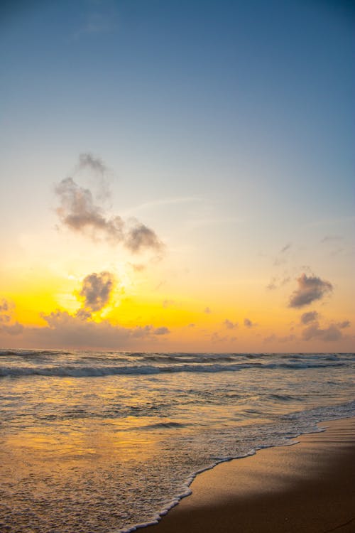 Photos gratuites de bord de mer, coucher de soleil, crépuscule