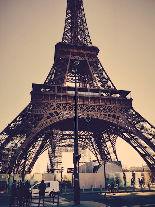 View of Eiffel Tower from Ground