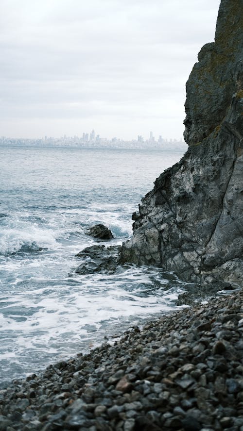 Rocks on Sea Shore
