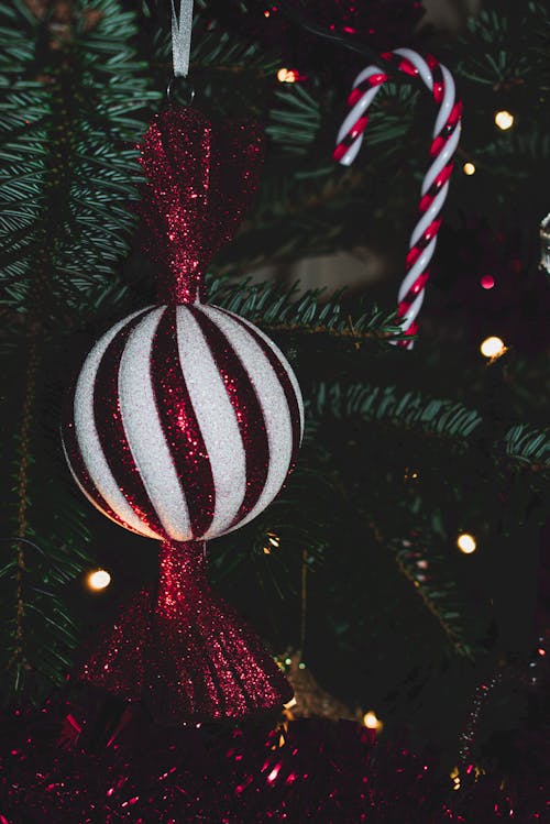 Close-up Photo of Christmas Ornaments 