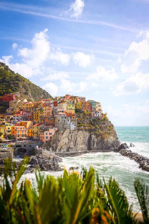 Foto d'estoc gratuïta de cases, cinque terre, fita