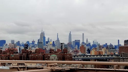 Kostnadsfri bild av brooklyn, brooklyn bridge, city_skyline