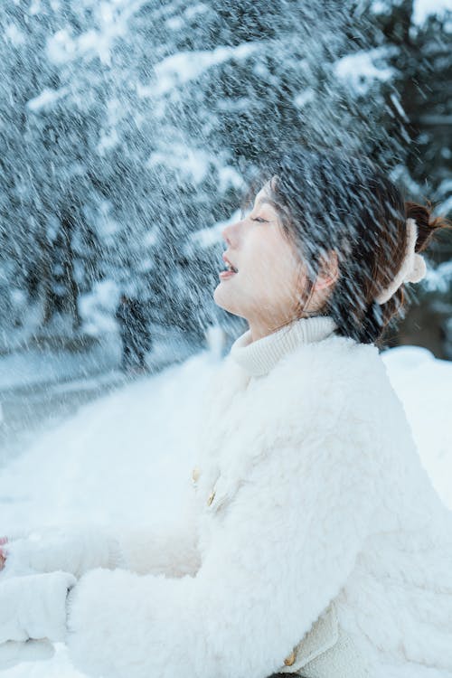 下雪, 休閒, 公園 的 免费素材图片