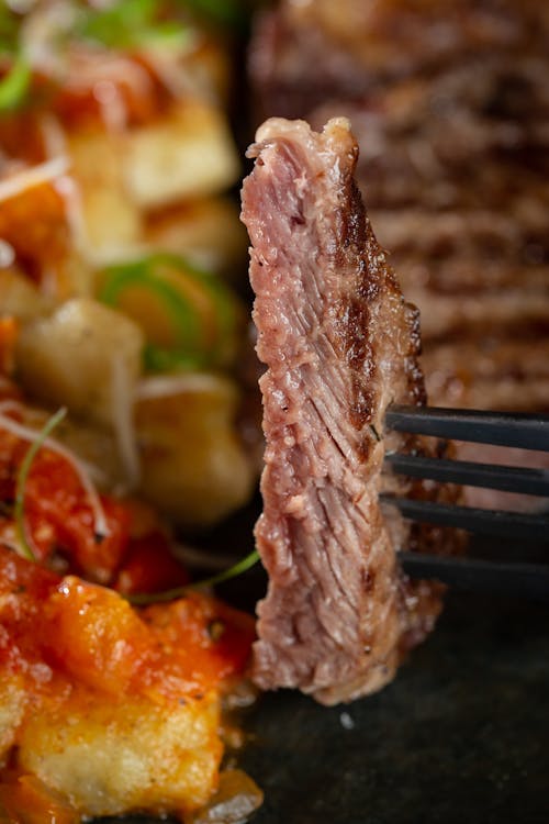 Free Close Up Photo of Cooked Meat Stock Photo