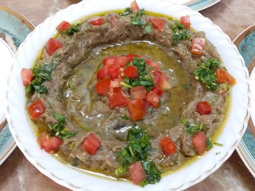 Free Baba Ghannoush Stock Photo