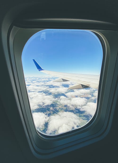 Free stock photo of above clouds, above the clouds, airplane