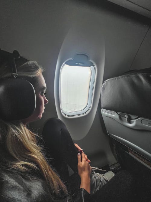 Free stock photo of 4k wallpaper, airplane window, airplane wing