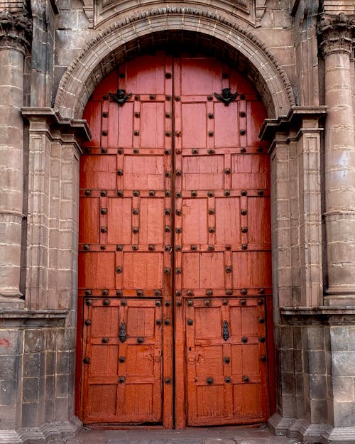 Big Vintage Door of an Old Structure