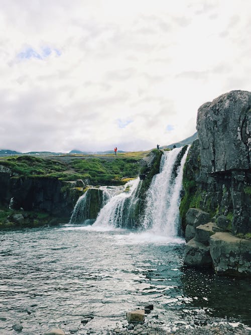 Gratis lagerfoto af vandfald