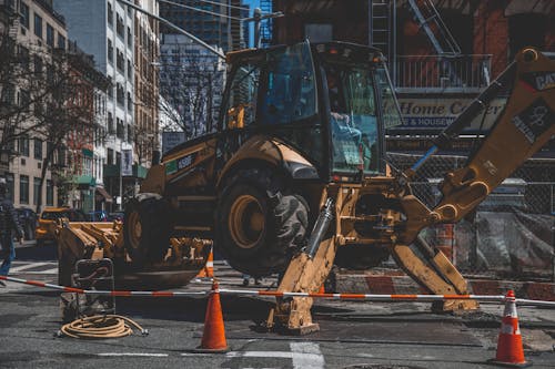 Free stock photo of construction, construction machinery, construction zone