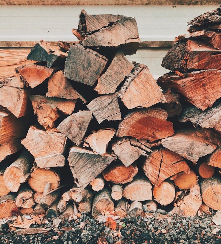 Pile Of Chopped Firewood