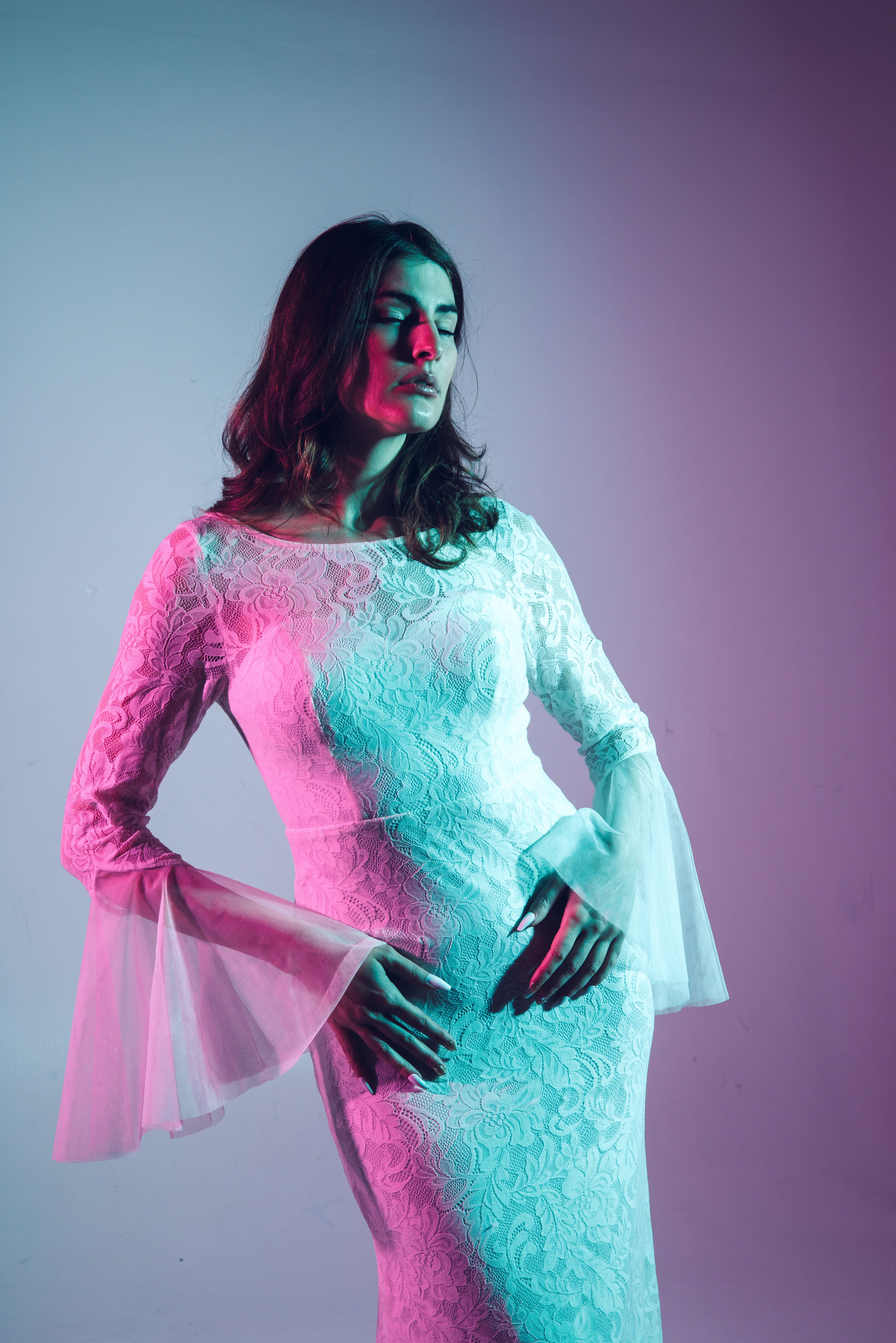 Portrait of a Woman in a Dress · Free Stock Photo