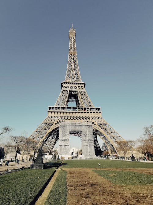 The Famous Eiffel Tower in Paris