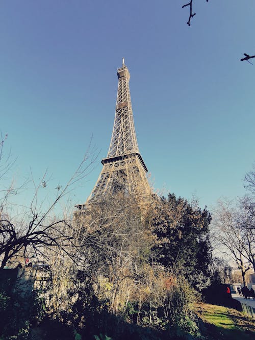 Eiffel Tower Under Blue Sky 