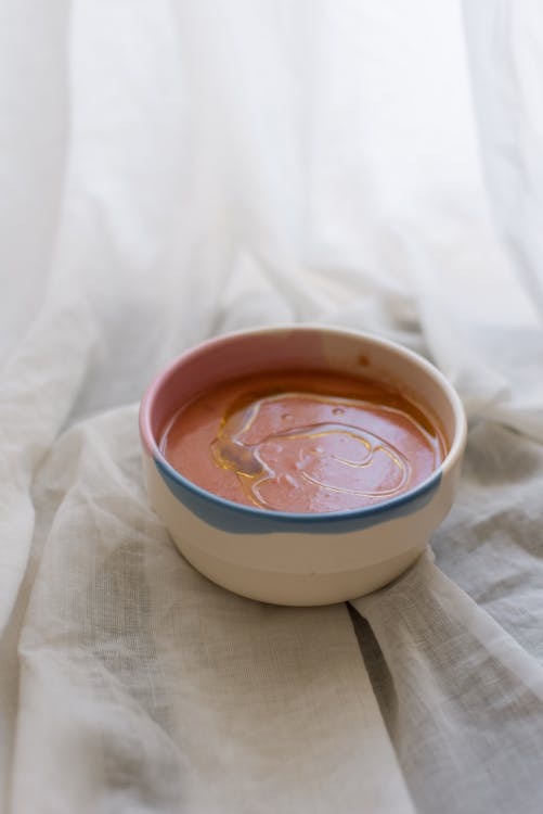 Chocolate Cream in Bowl