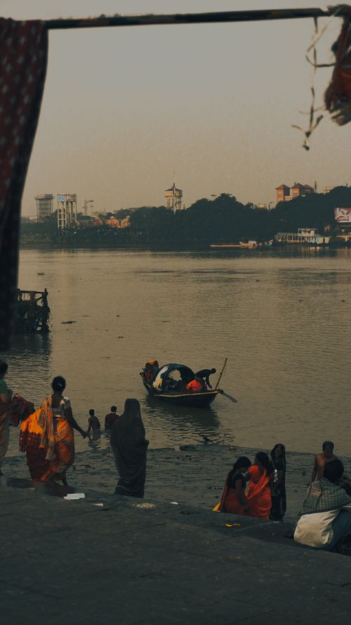 Free stock photo of ghats of india, india Stock Photo