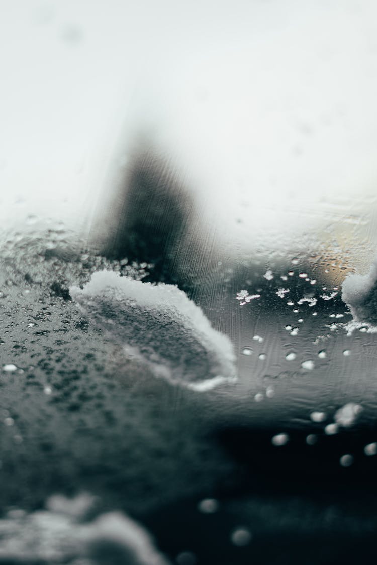 An Ice On A Window