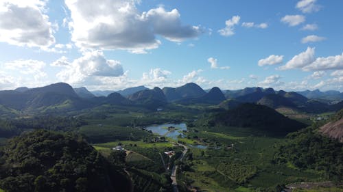 Gratis lagerfoto af bakker, droneoptagelse, fugleperspektiv