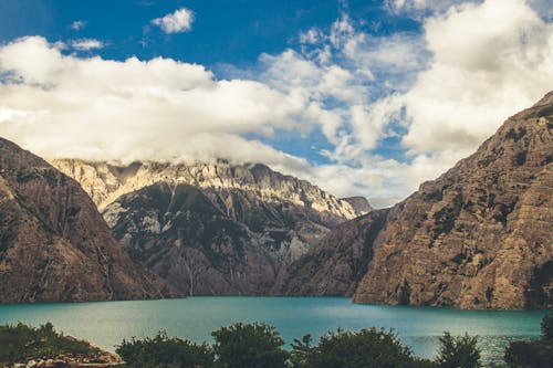 Základová fotografie zdarma na téma denní světlo, hory, jezero