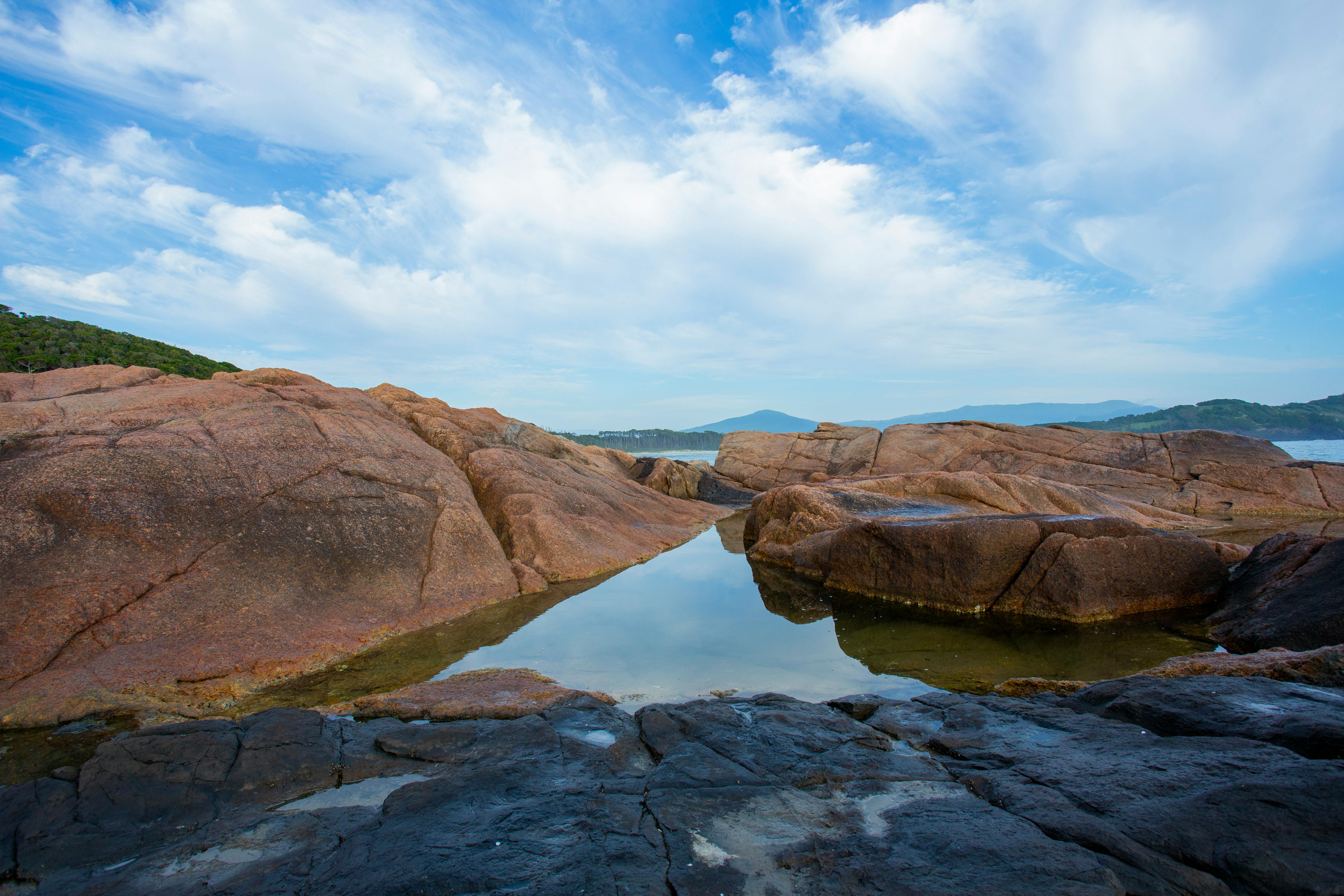 Rocks at Seashore · Free Stock Photo