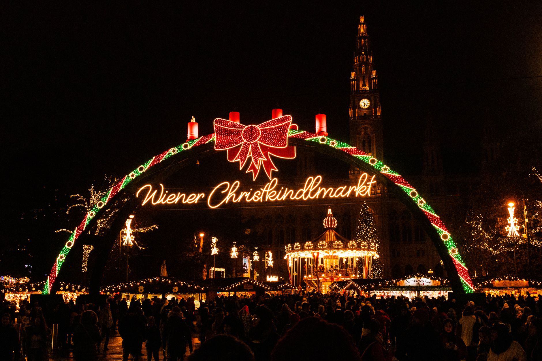 Christkindlmarkt am Rathausplatz Austria