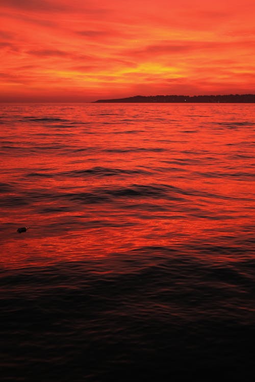 Kostnadsfri bild av gryning, gyllene timmen, hav