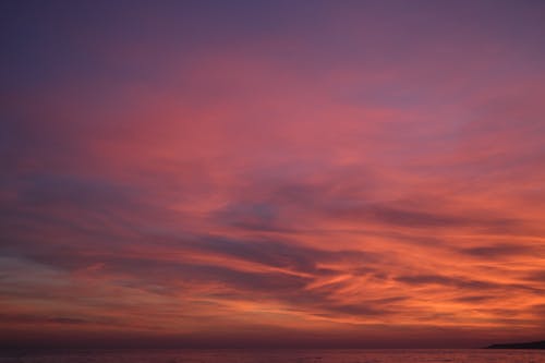 晚間, 海, 雲 的 免費圖庫相片