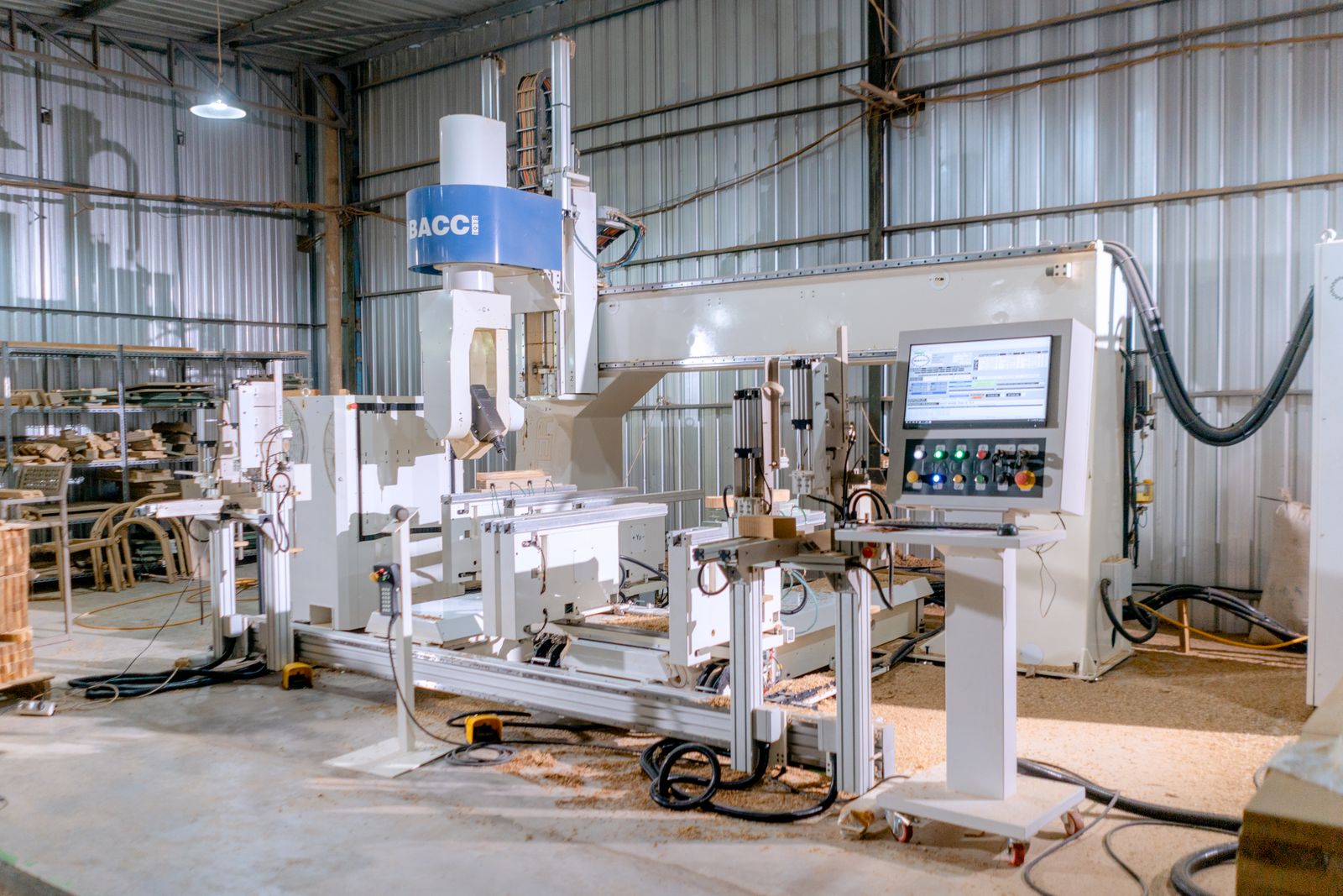 Laser Welding Production Line Shandong Xinhong CNC Technology Co., Ltd factory