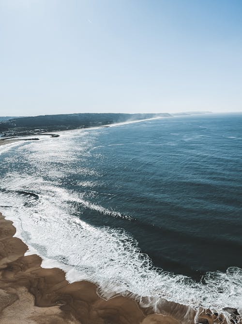 Drone Shot of a Beach 