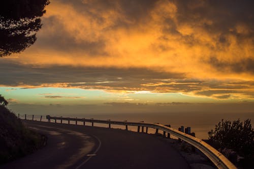 Ingyenes stockfotó felhők, naplemente témában