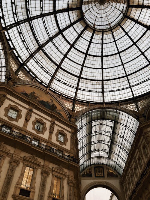 View of a Glass Ceiling 