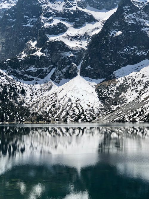 Základová fotografie zdarma na téma erodováno, hory, jezero