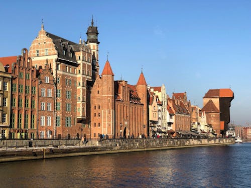 The Waterfront Archaeological Museum in Gdansk Poland