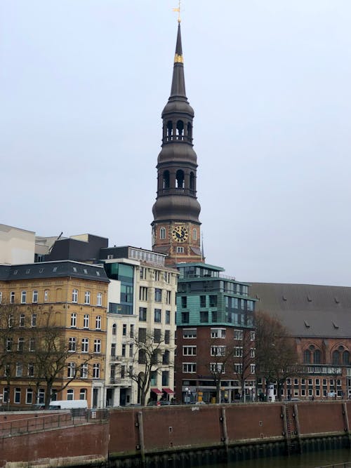 Tower of Gothic Church