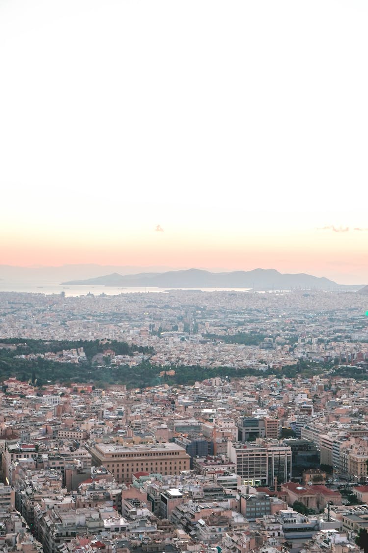 Cityscape On Athens In Greece