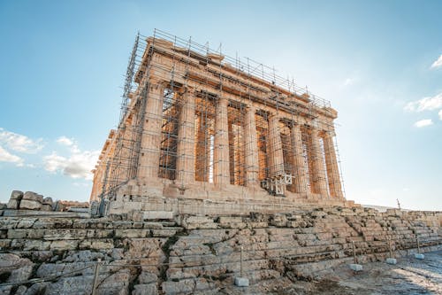 arkeoloji, atina, bina içeren Ücretsiz stok fotoğraf