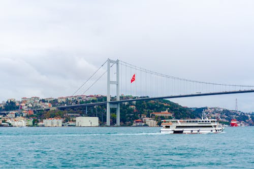 Bridge on Bosporus in Istanbul