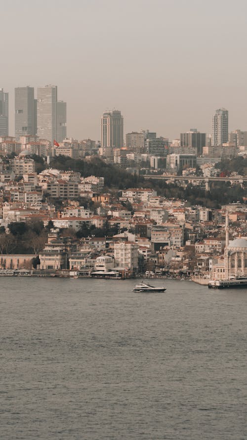 Buildings on Coast in Istanbul