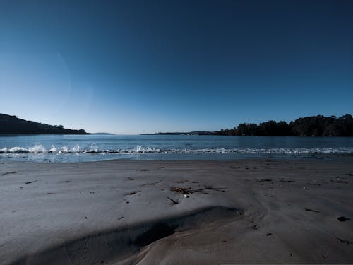 Empty Beach and Sea 