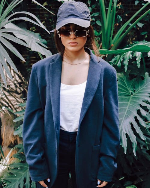 Stylish Woman Wearing Sunglasses