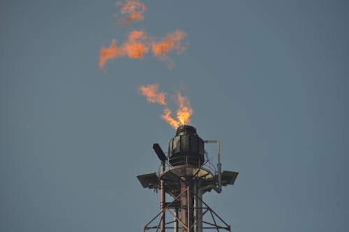 Chimney with Flame
