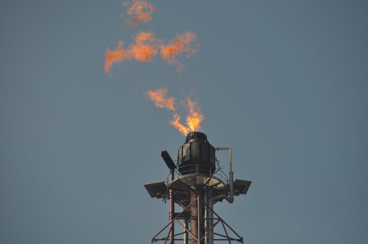 Chimney With Flame